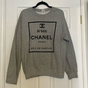 Chanel Style Crewneck Sweater